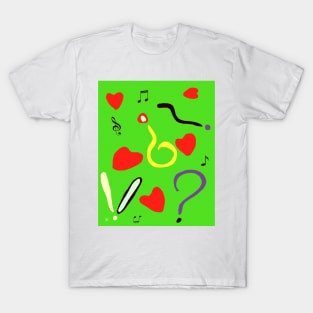 And love? - Pattern T-Shirt